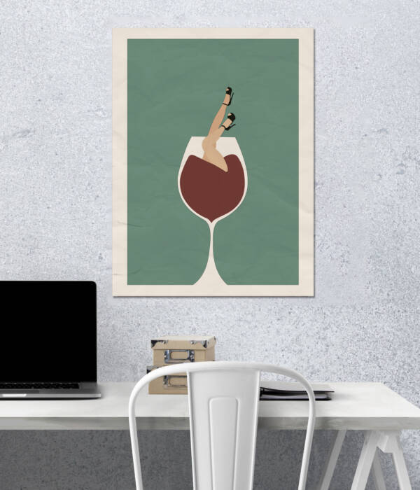 Sip & Dip | Aesthetic Poster | Single Poster