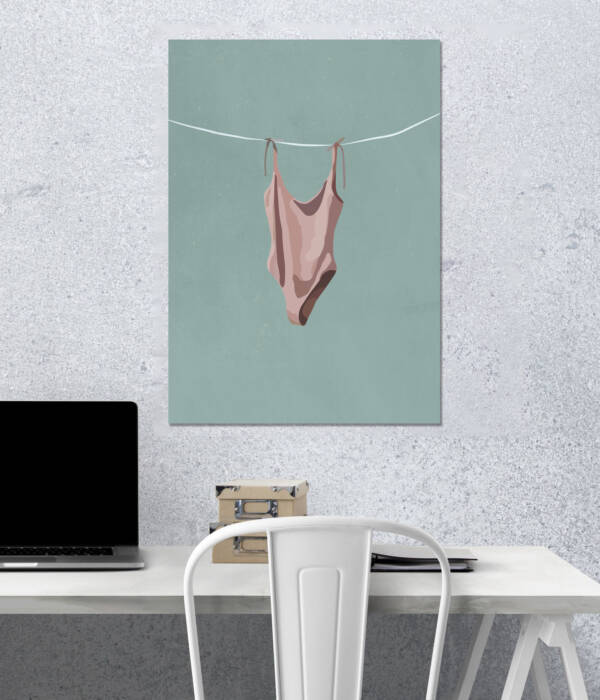 Aqua Rest | Aesthetic Poster | Single Poster