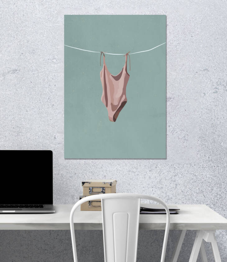 Aqua Rest | Aesthetic Poster | Single Poster
