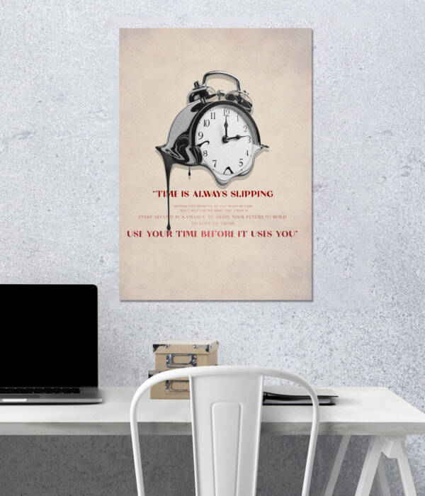 Time Slipping | Quotes Poster | Single Poster