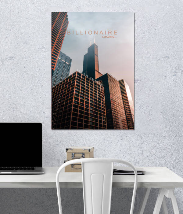 Billionaire | Quotes Poster | Single Poster