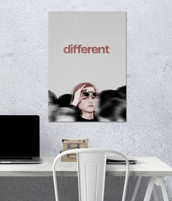 Be Unique | Quotes Poster | Single Poster